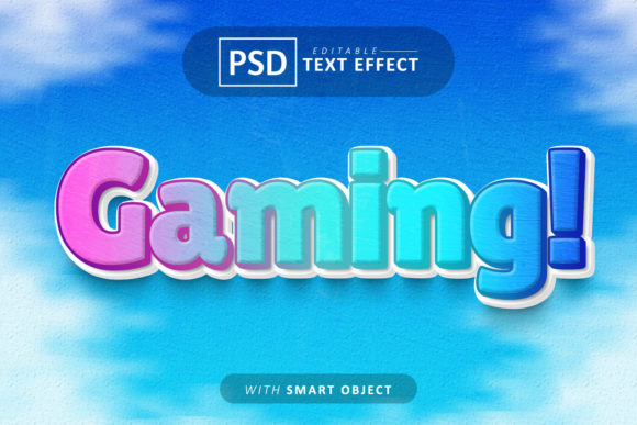 Gaming Cartoon Text Effect: Your Go-To Design Asset