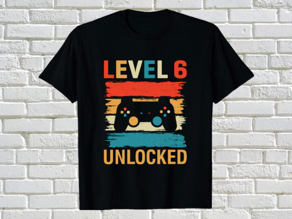 Gaming Level 6 Unlocked: Your Digital Design Asset for Creative Projects