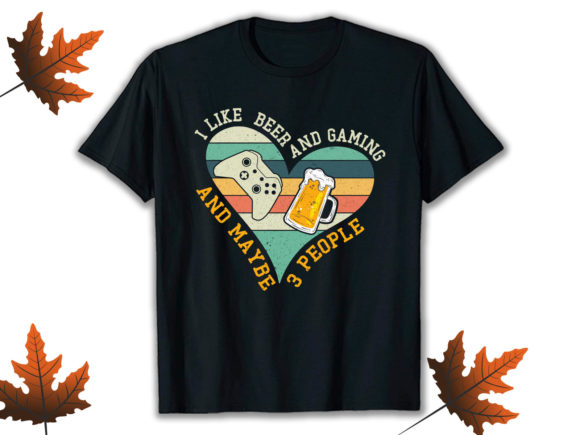 I Like Beer and Gaming: How This Vintage Design Streamlines Your Creative Projects
