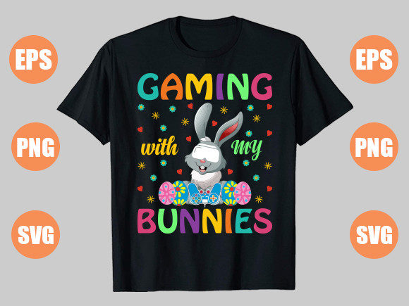 Leveling Up Your Easter Celebration with Gaming T-Shirt Design