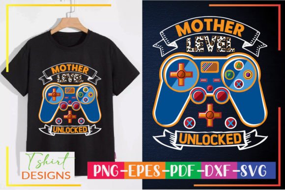 Mother Level Unlocked, Gaming Birthday