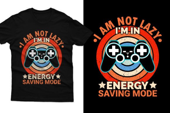 Retro Vintage Gaming T-Shirt Design