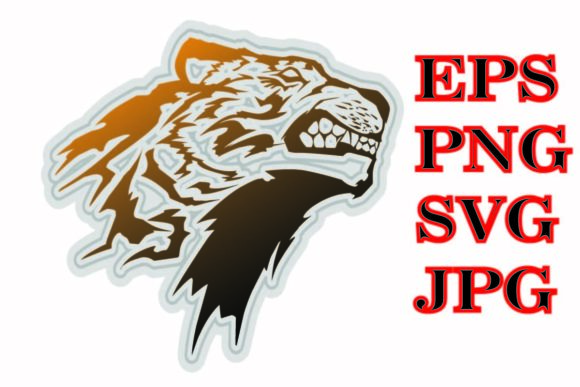 The Fierce Tiger Logo for Gaming Teams: A Multi-Format Design Asset