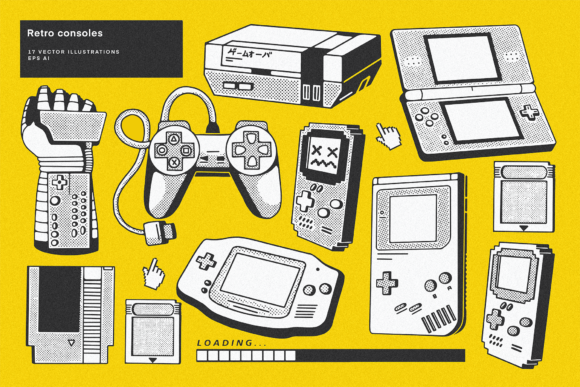 The Pixel-Perfect Power of Retro Console Vector Graphics