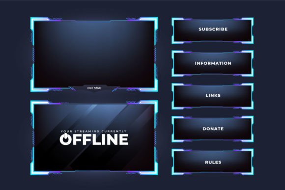 What a Streaming Overlay Gaming Background Actually Brings to Your Live Broadcast
