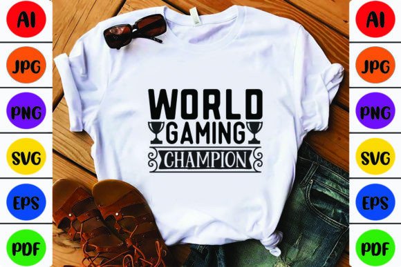 World Gaming Champion: A Design That Speaks to Winners, Supporters, and Creative Makers